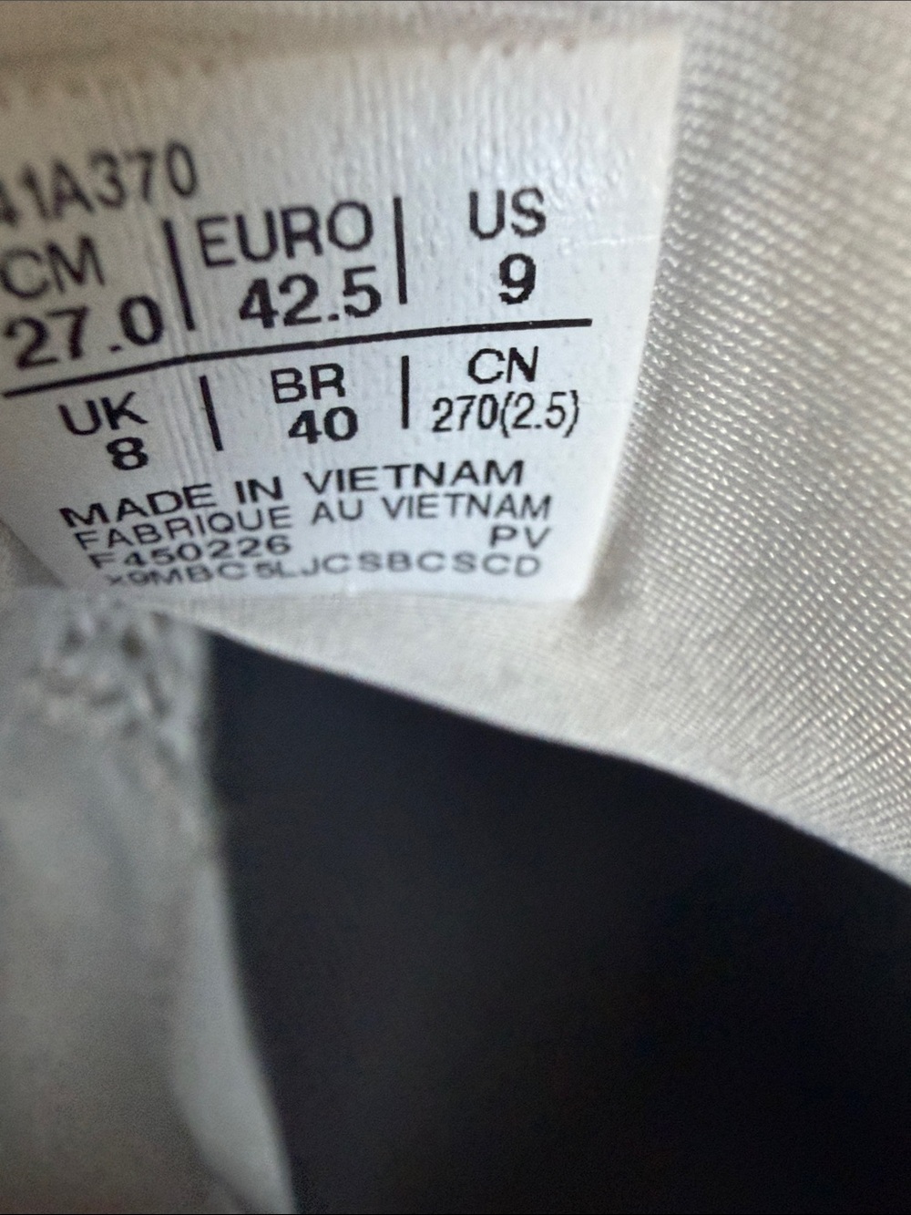 ASICS White tennis shoes with Orange Accents - Picture 2 of 8